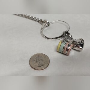 Juicy Couture Silver Charm Bracelet with Rare Charms